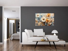 Obraz - Kytica, maľba (90x60 cm)