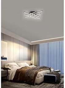 Brilagi - LED stropné svietidlo STRIPES LED/42W/230V čierne