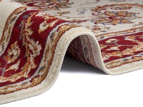 Hanse Home Collection koberce Kusový koberec Luxor 105643 Reni Cream Red - 80x240 cm