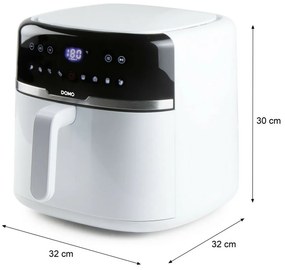 DOMO DO1148FR digitálna teplovzdušná fritéza, 8 l