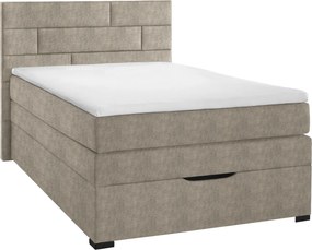 XXXLutz BOXSPRINGOVÁ POSTEĽ, 120/200 cm, taupe Carryhome - Postele - 000725000626