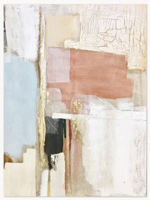 Ručne maľovaná nástenná dekorácia Abstract Seven