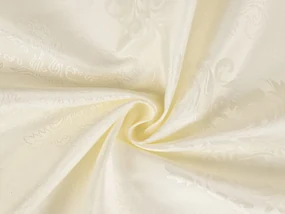 Biante Teflónový štvorcový obrus TF-104 Svetlo vanilkový zámocký vzor 70x70 cm
