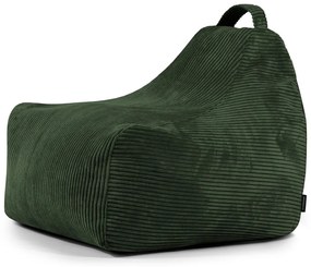 Zelený menčestrový detský sedací vak Game Amuse – SLOWDOWN