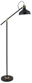 Orion Stl 12-1192/1 - Stojacia lampa SCHILLER 1xE27/40W/230V čierna/bronz