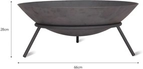 Garden Trading Liatinové záhradné ohnisko Idbury