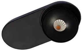LED bodové svetlo Toronto 1 čierne