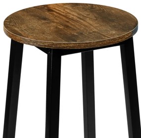 Barová stolička Flint Rustic loft dub