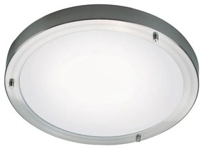 Nordlux - Kúpeľňové stropné svietidlo ANCONA, 2× E27/40 W/230 V, IP43, priemer 31,5 cm, matný chróm