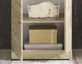 Predsieňová šatníková skriňa Barcelo, dub viking