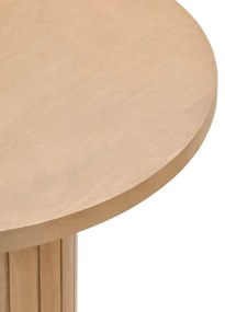 Okrúhly odkladací stolík z mangového dreva ø 60 cm Licia - Kave Home