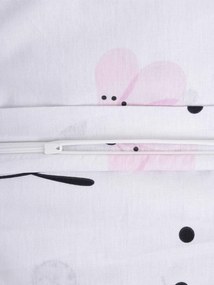 Bavlnená obliečka na vankúš Renforcé 50 × 70 cm - Lúka