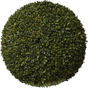 Umelá rastlina BUX, priemer 48 cm, plast, zelená