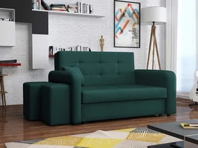 Pohovka s taburetkami Clivia Home II, Taburetka: ľavá strana, Dostupné poťahy: Enjoy 21