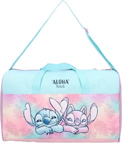 Dievčenská športová a cestovná taška Lilo &amp; Stitch - motív Stitch a Angel - Aloha - 18L