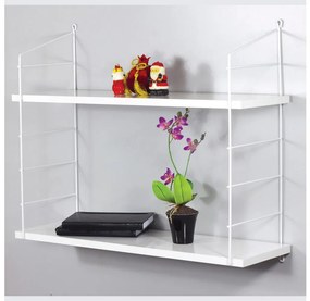 Nástenná polica ARMONI 58x72 cm biela