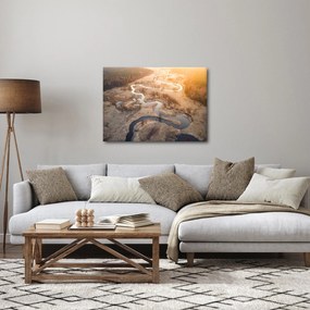 Obraz - Úsvit nad meandrami (70x50 cm)