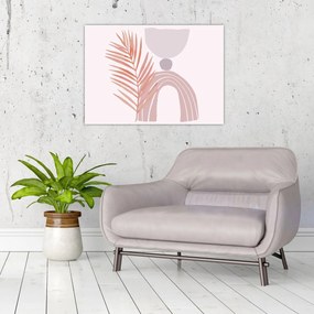 Obraz - Fialový minimalizmus N⁰1 (70x50 cm)