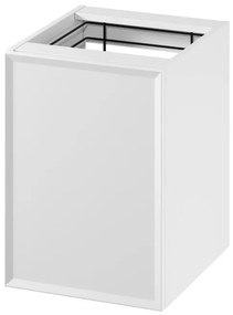 Cersanit S1022-011 - Závesná kúpeľňová skrinka s košom na bielizeň MILLE 40x45 cm biela