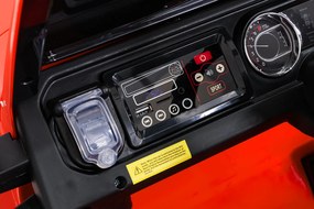 Ramiz Jeep Wrangler Rubicon LIFT elektrické autíčko pre deti oranžové
