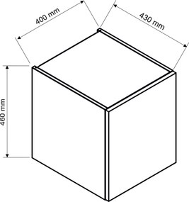 KÚPELŇOVÁ SKRINKA + UMÝVADLO ROMANA II BIELA