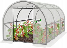 GARDEN LINE Záhradný fóliovník biely 3 x 2 x 2 GardenLine TUN5569