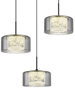 Globo 15634-3 - LED Luster na lanku FOGSY 3xLED/8W/230V