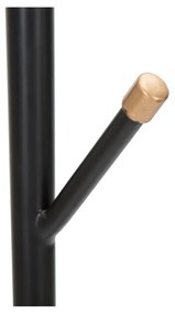 Čierny kovový vešiak Glam - Mauro Ferretti