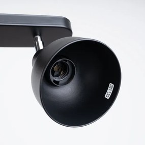 Sollux SL.1317 - Bodové svietidlo ELBA 2xE27/15W/230V čierna