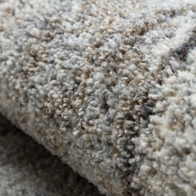 Dywany Łuszczów, Kusový koberec Fusion 9613 l. grey/dark grey, 180x270, šedá, kancelária