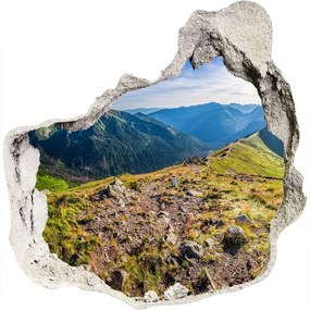 Nálepka 3D diera na stenu Horské panorama nd-p-99701533