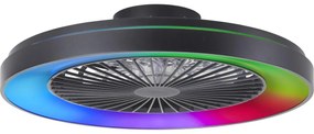 Brilliant - LED RGBW stmievateľný stropný ventilátor MAZZARO LED/24W/230V + DO