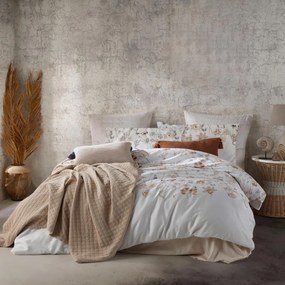 SATÉNOVÉ OBLIEČKY ROSABELLA EXCLUSIVE 200X220 CM, 2KS 70X80 CM KVETY