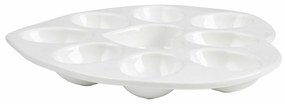 Florina Porcelánový tanier na vajíčka Heart, 20 x 20 cm