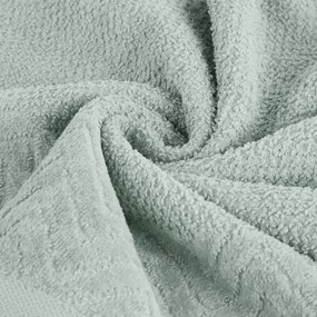 Dekorstudio Uterák LOREN so zamatovým okrajom - mätový Rozmer uteráku: 30x50cm