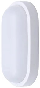 SOLIGHT LED vonkajšie prisadené svietidlo 13W/230V/910Lm/4000K/120°/IP54, oválne biele