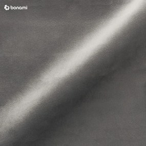 Sivá čalúnená dvojlôžková posteľ s úložným priestorom s roštom 180x200 cm Casey – Mazzini Beds