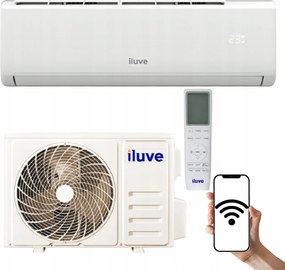 Domáca klimatizácia Iluve 3,4 kW 40 m2 WiFI Ohrievač Klimatizácia Na Stenu
