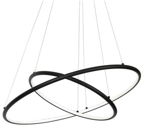 Závesné LED svietidlo Orion, 2x LED 53w, 3000k, b