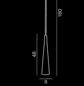 Moderný luster Chemical