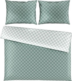 XXXLutz OBOJSTRANNÁ POSTEĽNÁ BIELIZEŇ, satén, zelená, 200/200 cm Esposa - Obliečky & plachty - 008105030402