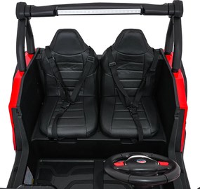Ramiz Elektrická bugina Gravity pre deti červená + pohon 4x4 + diaľkové ovládanie