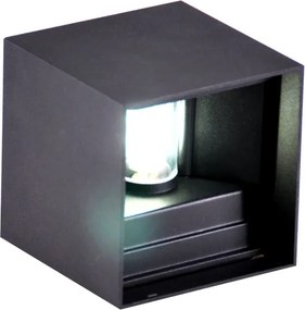 Vonkajšie nástenné svietidlo KIOTO 1xG9/5W/230V IP44 čierna