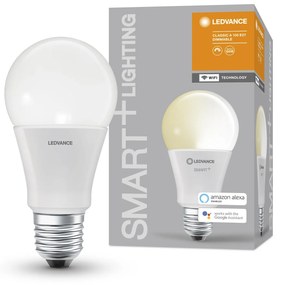 LEDVANCE Inteligentná LED žiarovka SMART+ WIFI, E27, A100, 14W, 1521lm, 2700K, teplá biela