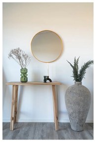 Konzolový stolík z teakového dreva v prírodnej farbe 30x90 cm Girona – House Nordic