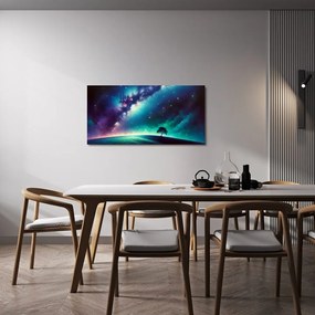 Obraz osamelý strom života v krajine