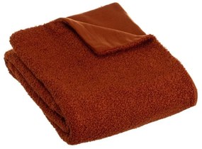 Deka s baránkom v tehlovej farbe 130x160 cm Sherpa Bouclé – Casa Selección
