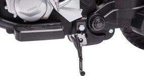 LEAN CARS Policajná batéria na motocykel JT5002B White