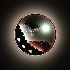 Brilagi -LED Stmievateľné detské stropné svietidlo UNICORN LED/68W/230V 3000-6000K+DO