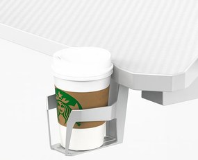 Herný stôl s podsvietením BG03 biely 140 cm